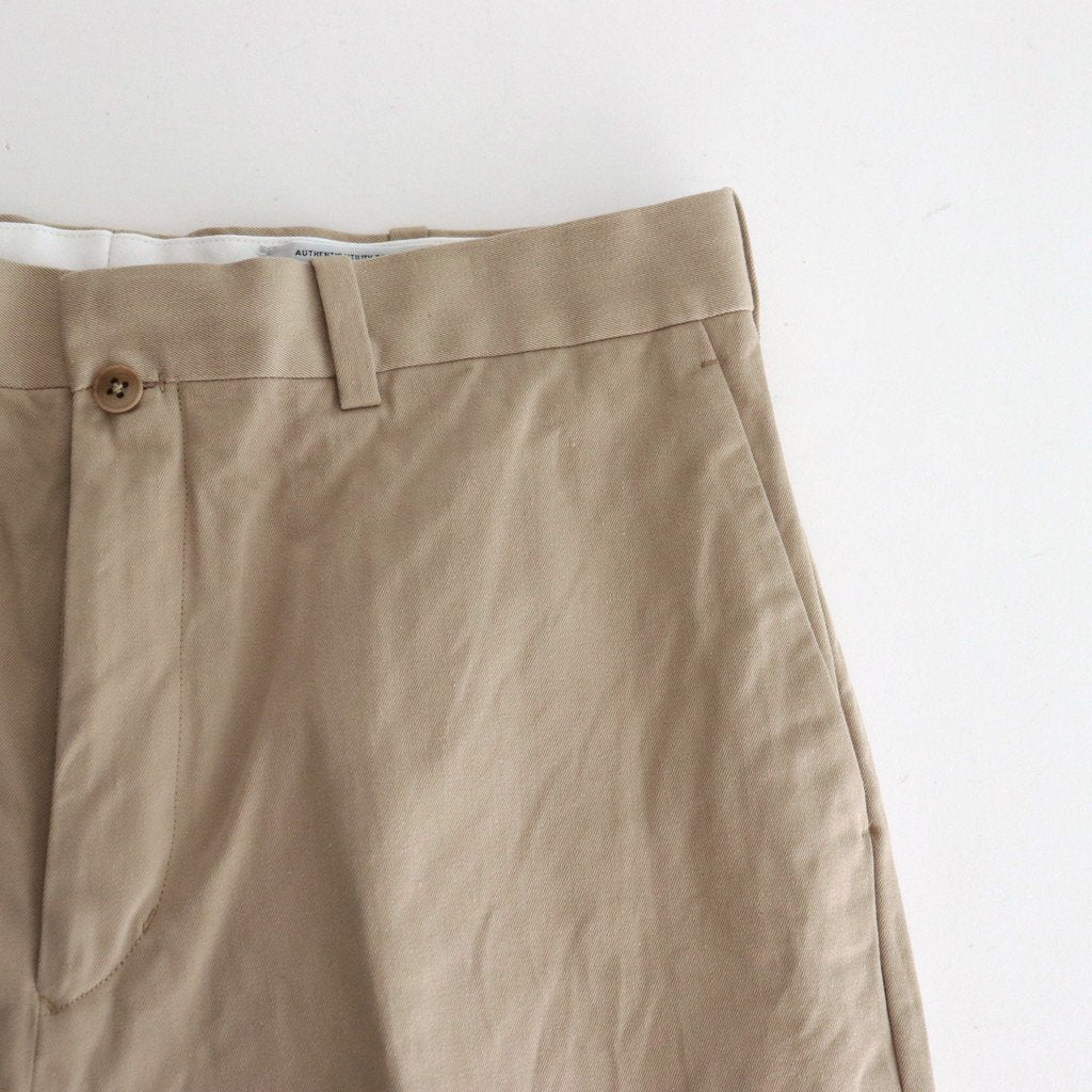 CHINO CLOTH PANTS CREASED #KHAKI [13605] _ YAECA | ヤエカ – ciacura