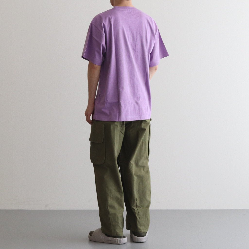 GRATEFUL TEE SS #LILAC CORAL [SSS23TSGRAJERLIC] _ Story mfg. | ストーリーエムエフジー  – ciacura