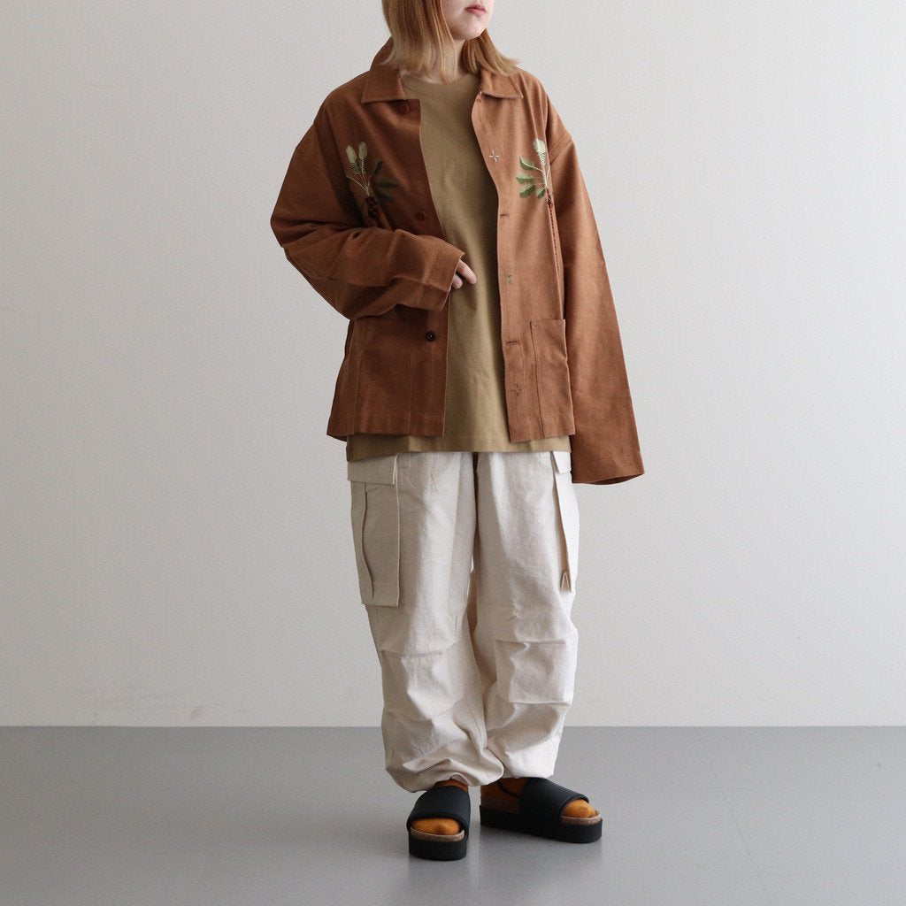 SOT JACKET #BROWN DOUBLE DATE [SSS23JASOTCOTBRD]