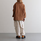 SOT JACKET #BROWN DOUBLE DATE [SSS23JASOTCOTBRD]