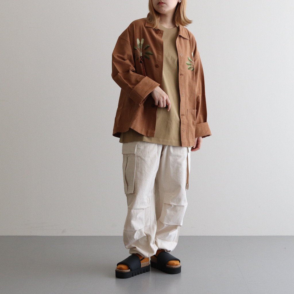 SOT JACKET #BROWN DOUBLE DATE [SSS23JASOTCOTBRD]