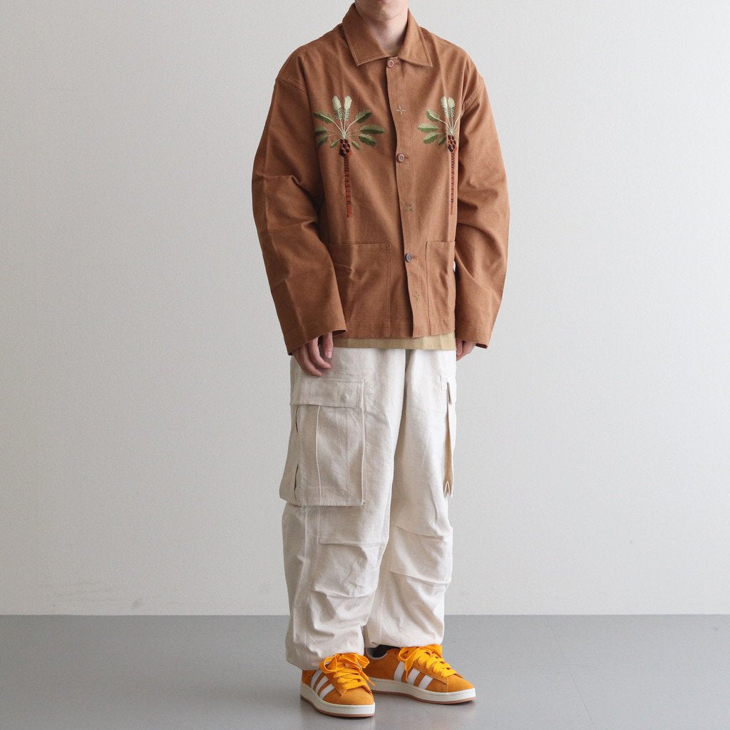 SOT JACKET #BROWN DOUBLE DATE [SSS23JASOTCOTBRD] _ Story mfg. | ストーリーエムエフジー  – ciacura