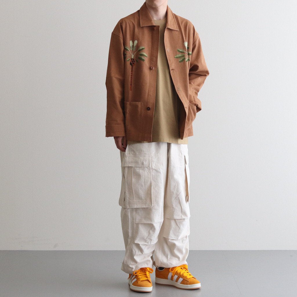 SOT JACKET #BROWN DOUBLE DATE [SSS23JASOTCOTBRD]