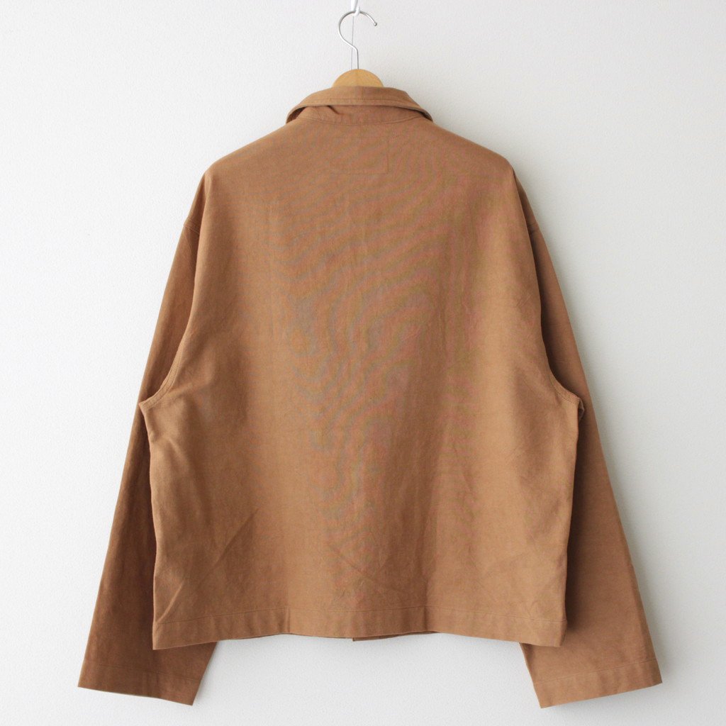 SOT JACKET #BROWN DOUBLE DATE [SSS23JASOTCOTBRD]