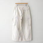 PEACE PANTS #ECRU SLUB [SSS23TRPEACOTECR]