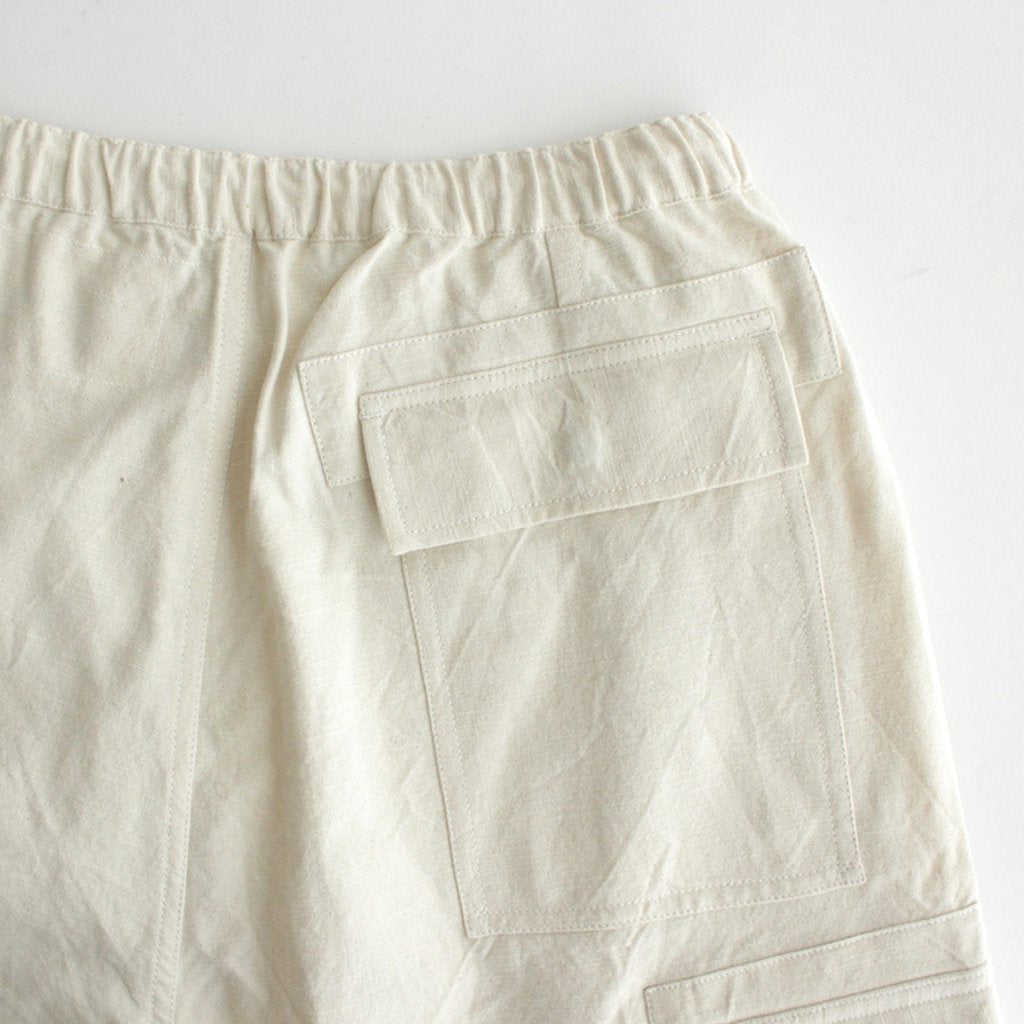 PEACE PANTS #ECRU SLUB [SSS23TRPEACOTECR]