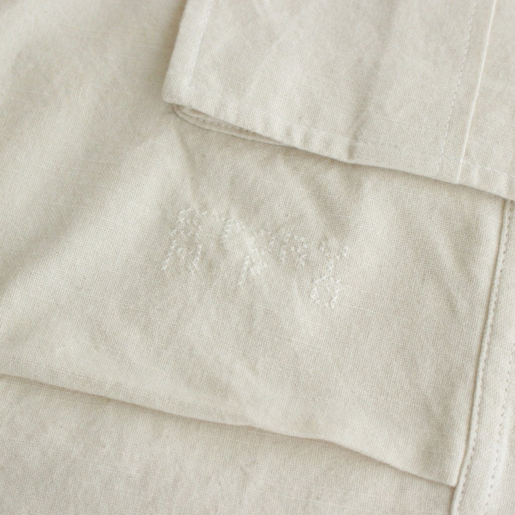 PEACE PANTS #ECRU SLUB [SSS23TRPEACOTECR]