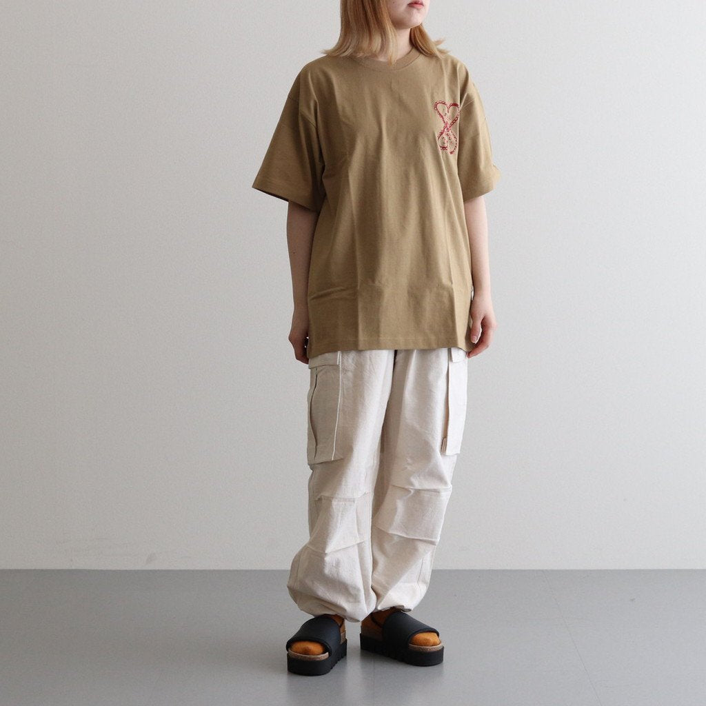 PEACE PANTS #ECRU SLUB [SSS23TRPEACOTECR] _ Story mfg