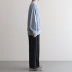 OVERSIZED REBUILD SWEAT LS #GREY BLUE [ST.682]