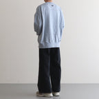 OVERSIZED REBUILD SWEAT LS #GREY BLUE [ST.682]