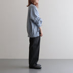 OVERSIZED REBUILD SWEAT LS #GREY BLUE [ST.682]