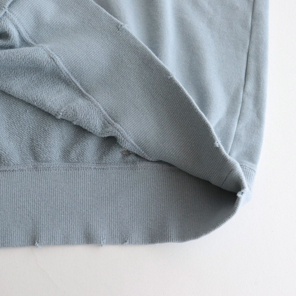 OVERSIZED REBUILD SWEAT LS #GREY BLUE [ST.682]