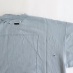 OVERSIZED REBUILD SWEAT LS #GREY BLUE [ST.682]