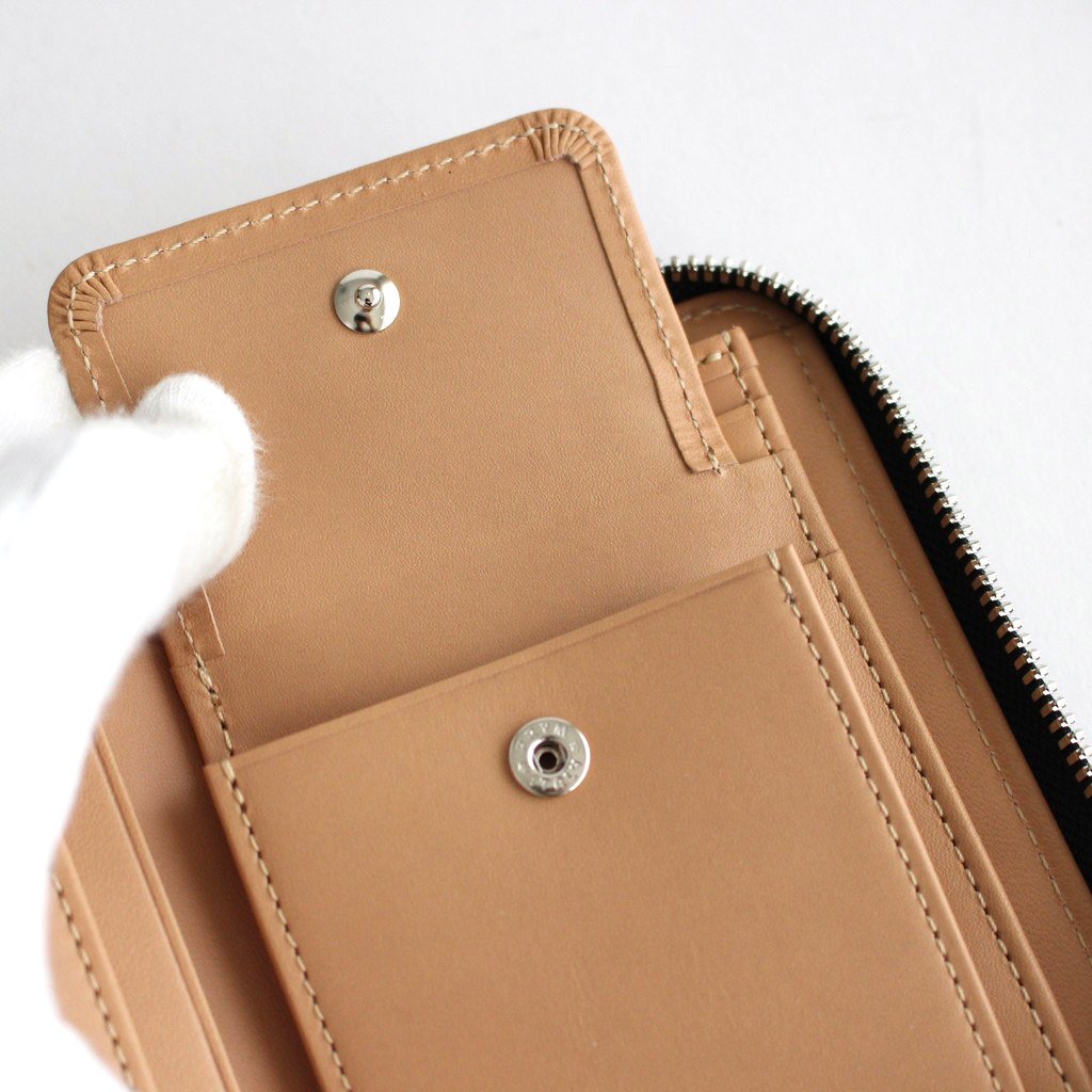 SQUARE ZIP PURSE #BLACK [OL-RC-SZP]