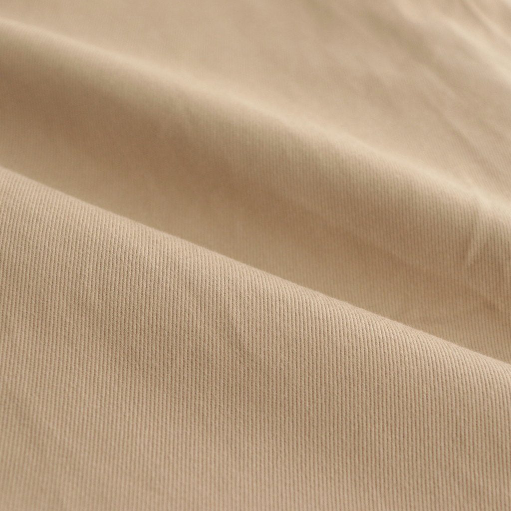 SUVIN CHINO WIDE STRAIGHT TROUSERS #BEIGE [GM232-40071B]