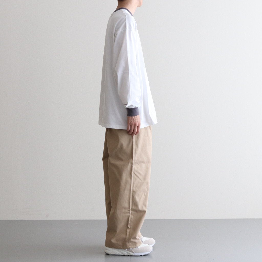 Graphpaper Chino Wide Straight Pants 2-