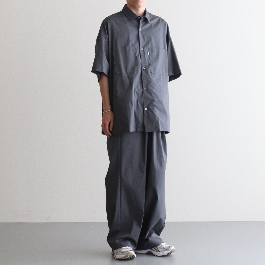 SOLOTEX TWILL WIDE CHEF PANTS #GRAY [GM232-40058B]