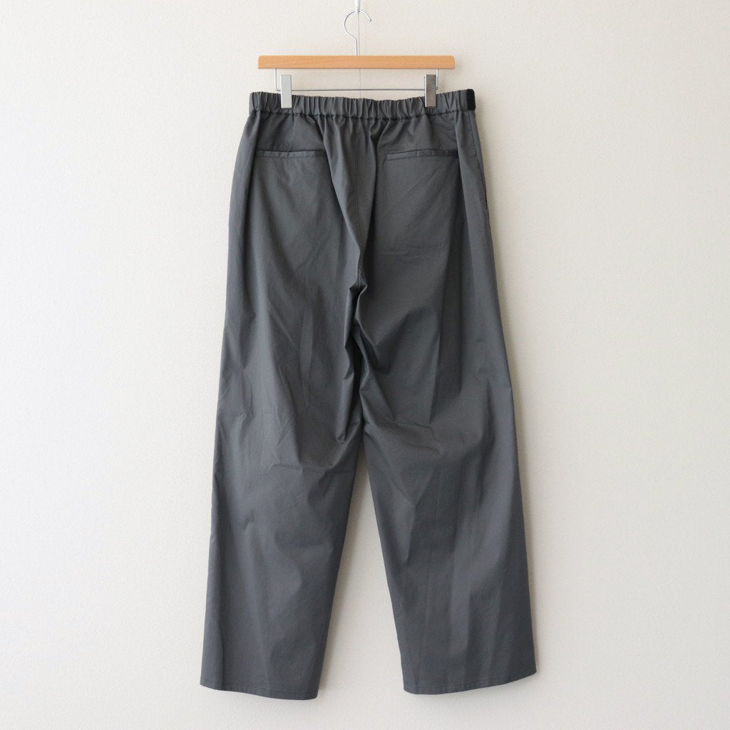 SOLOTEX TWILL WIDE CHEF PANTS #GRAY [GM232-40058B] _ Graphpaper 
