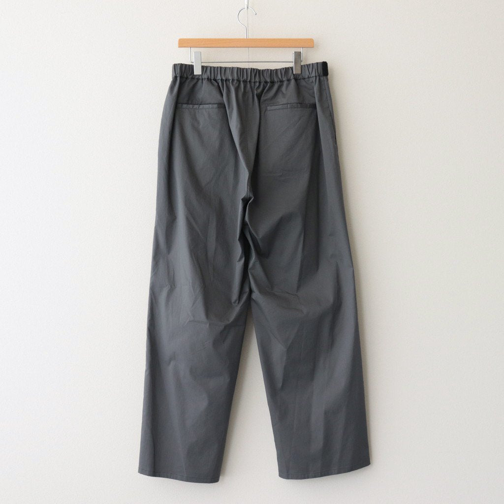 SOLOTEX TWILL WIDE CHEF PANTS #GRAY [GM232-40058B]
