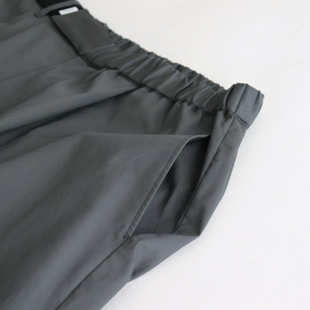 SOLOTEX TWILL WIDE CHEF PANTS #GRAY [GM232-40058B]