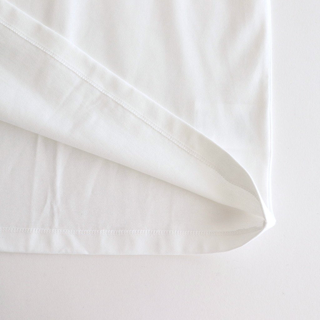 RINGER L/S TEE #WHITE [GM233-70112B]