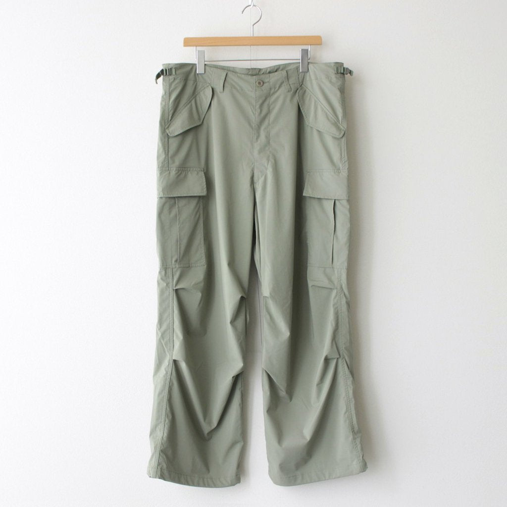 MICRO TYPEWRITER CARGO PANTS #SAGE [FSW-23-PT_007]