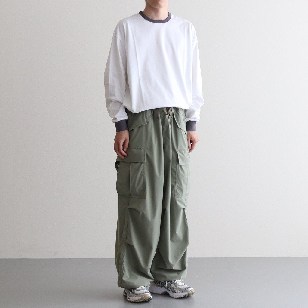 MICRO TYPEWRITER CARGO PANTS #SAGE [FSW-23-PT_007]