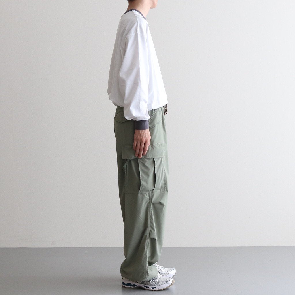 MICRO TYPEWRITER CARGO PANTS #SAGE [FSW-23-PT_007]