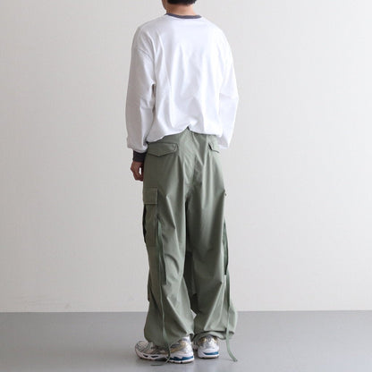 MICRO TYPEWRITER CARGO PANTS #SAGE [FSW-23-PT_007]