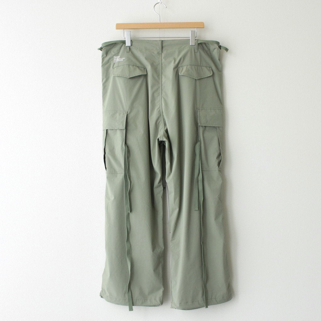 MICRO TYPEWRITER CARGO PANTS #SAGE [FSW-23-PT_007]