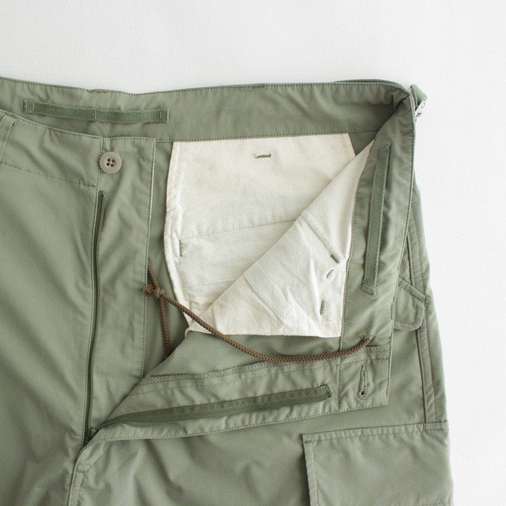 MICRO TYPEWRITER CARGO PANTS #SAGE [FSW-23-PT_007]