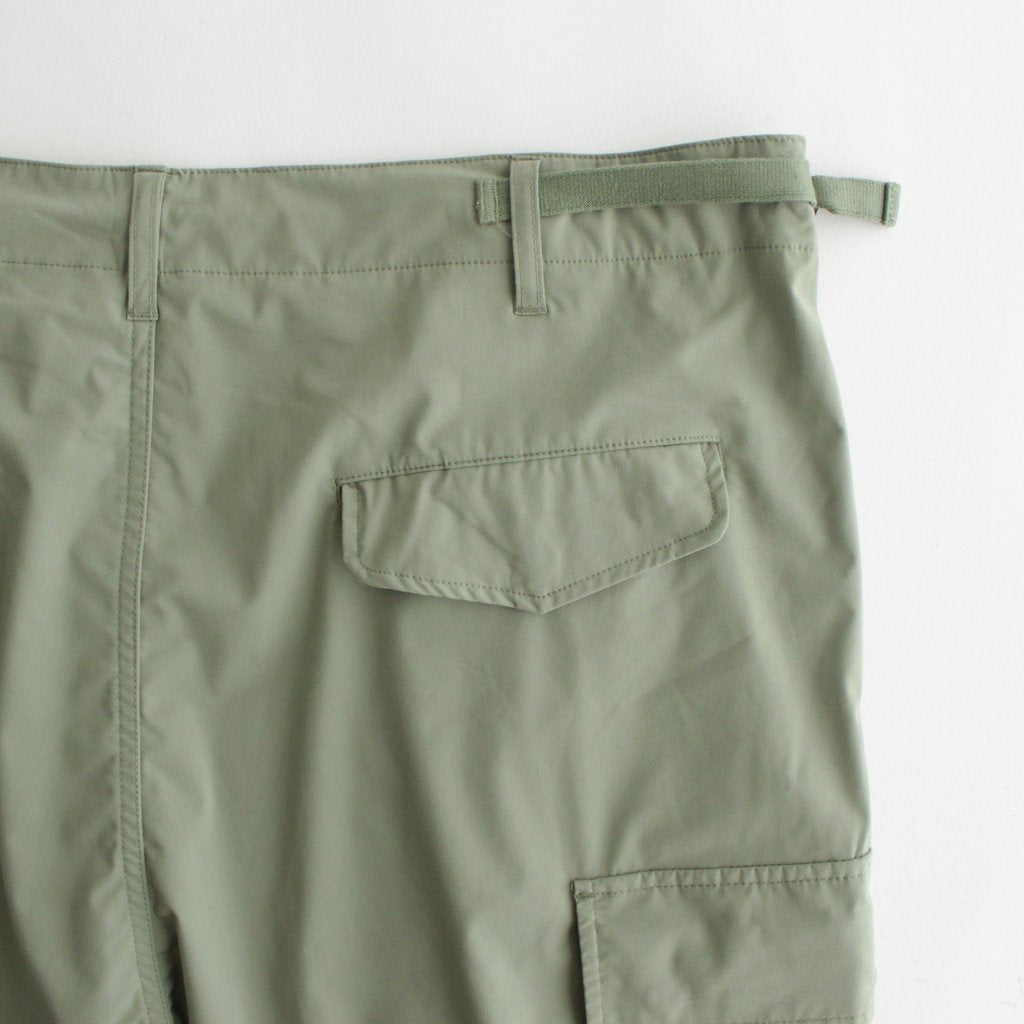 MICRO TYPEWRITER CARGO PANTS #SAGE [FSW-23-PT_007]