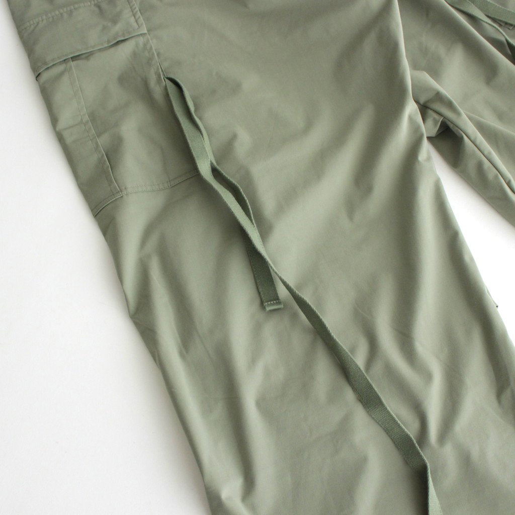 MICRO TYPEWRITER CARGO PANTS #SAGE [FSW-23-PT_007]