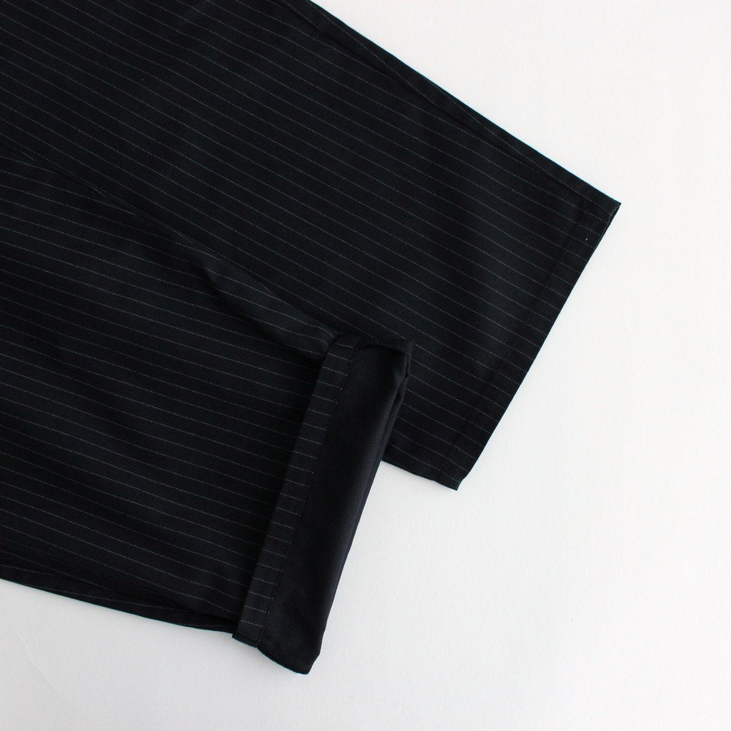 CORPORATE EASY PANTS #BLACK STRIPE [FSW-22-PT_182] _ FreshService