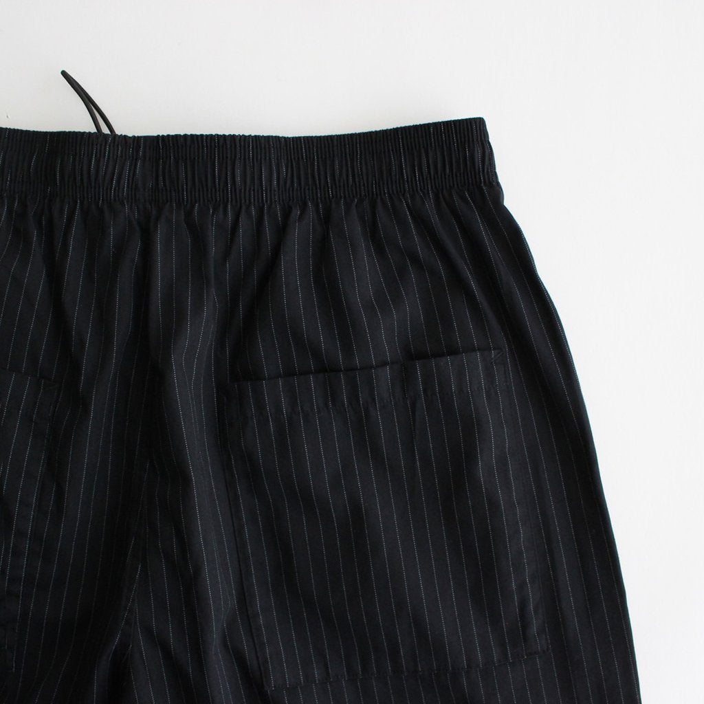 CORPORATE EASY PANTS #BLACK STRIPE [FSW-22-PT_182] _ FreshService