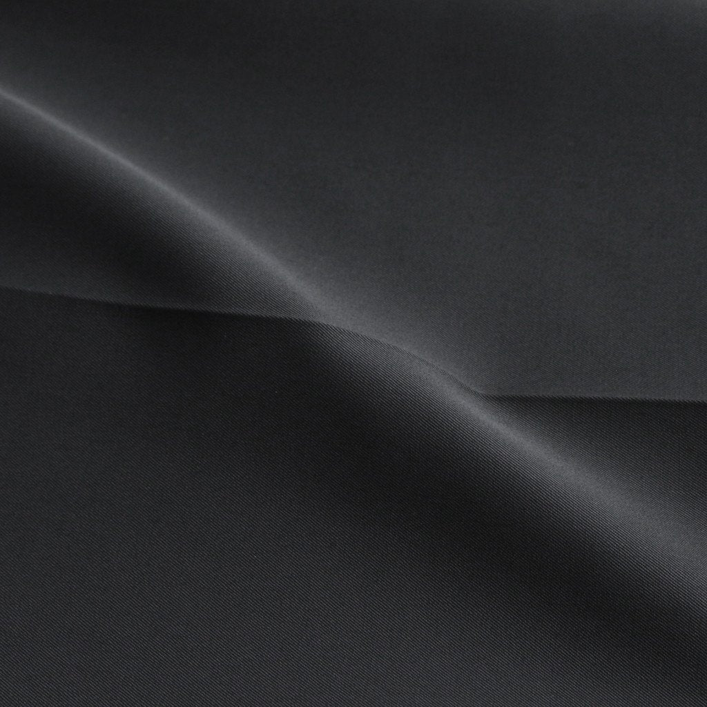 SCALE OFF WOOL TAPERED TROUSERS #BLACK [GM233-40170B]