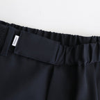SCALE OFF WOOL WIDE CHEF PANTS #NAVY [GM233-40173B]