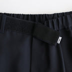 SCALE OFF WOOL WIDE CHEF PANTS #NAVY [GM233-40173B]