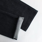 SELVAGE DENIM FIVE POCKET WIDE STRAIGHT PANTS #RIGID [GU233-40184RB]