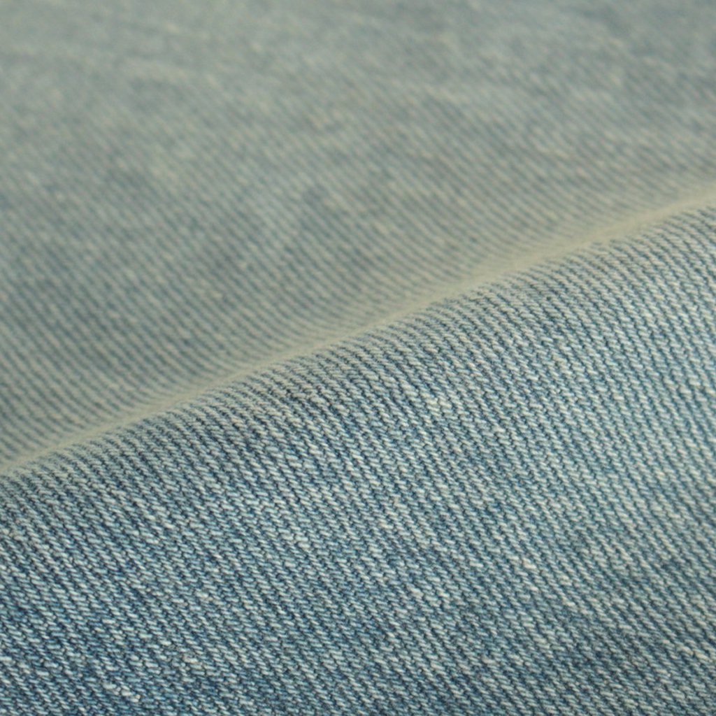 SELVAGE DENIM TWO TUCK PANTS #LIGHT FADE [GU233-40188LB] _