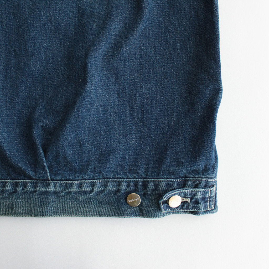 SELVAGE DENIM JACKET #DARK FADE [GU233-30185DB] - ciacura 三重県