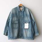 SELVAGE DENIM JACKET #LIGHT FADE [GU233-30185LB]