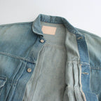 SELVAGE DENIM JACKET #LIGHT FADE [GU233-30185LB]
