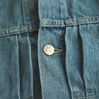 SELVAGE DENIM JACKET #LIGHT FADE [GU233-30185LB]