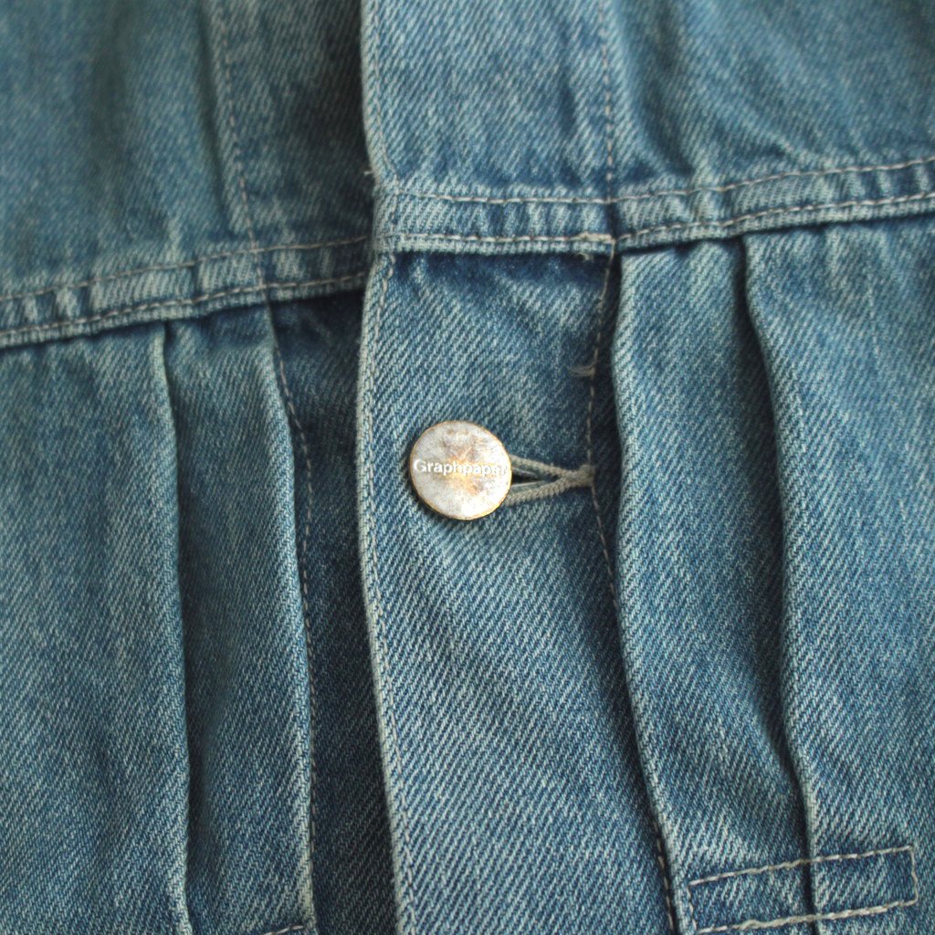 SELVAGE DENIM JACKET #LIGHT FADE [GU233-30185LB]
