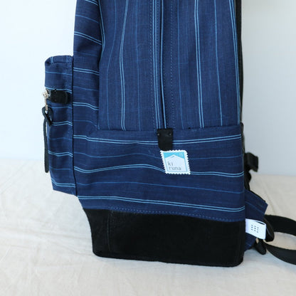 Matsusaka cotton horizontal stripes DAYPACK MOD M #BORDER