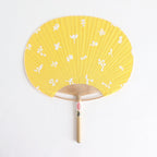 伊勢木綿の日永うちわ 中 #花