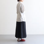 伊勢木綿のシャツ #L.GRAY