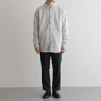 伊勢木綿のシャツ #L.GRAY