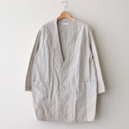 伊勢木綿のコート #L.GRAY